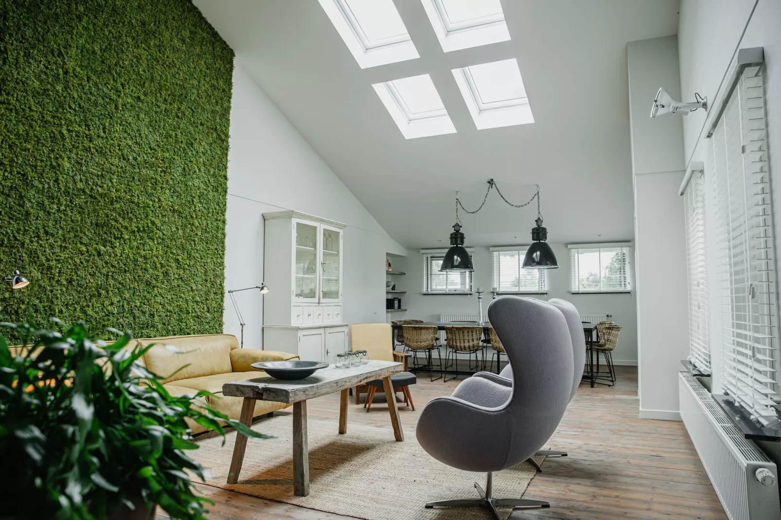 Dorpswoning De Volbloed-Wohnzimmer