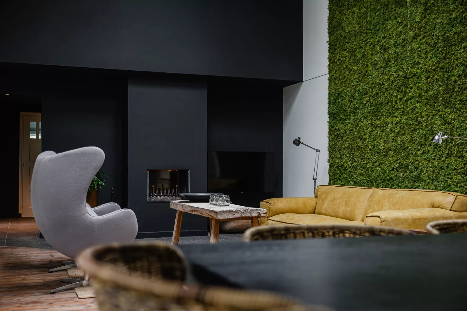 Dorpswoning De Volbloed-Wohnzimmer