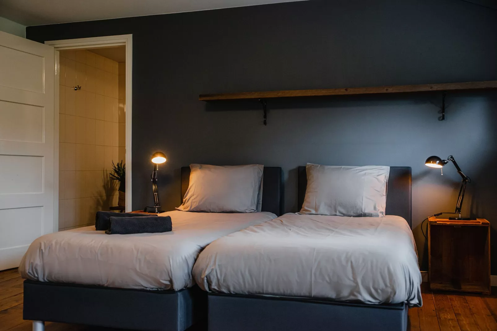 Dorpswoning De Volbloed-Schlafzimmer