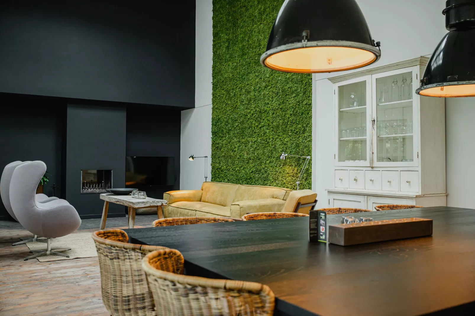 Dorpswoning De Volbloed-Wohnzimmer