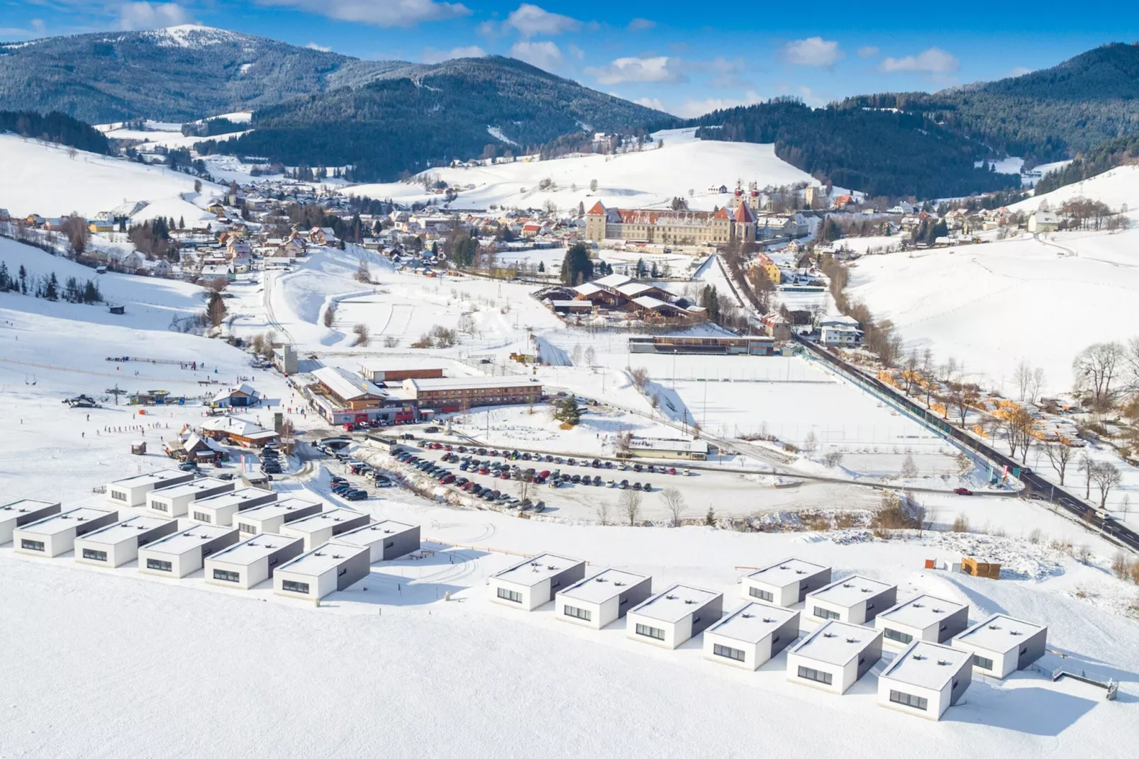 Naturpark Chalets 12 17 22 24-Extérieur hiver