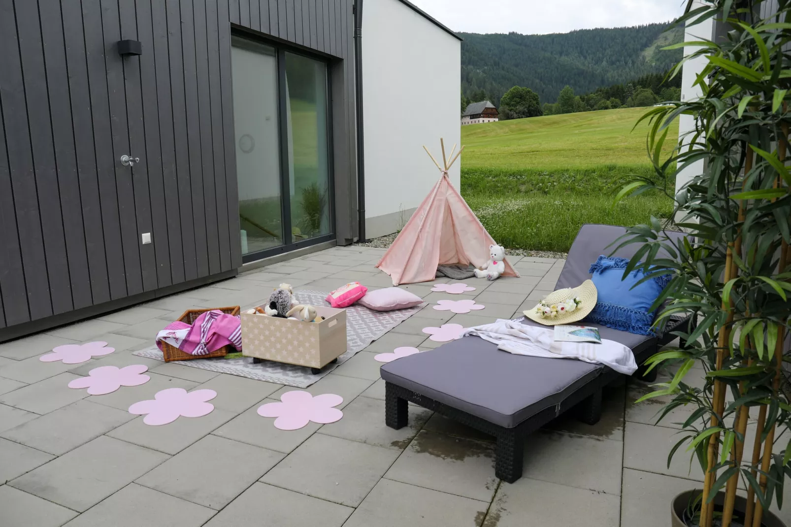 Naturpark Chalets 12 17 22 24-Balcon-terrasse