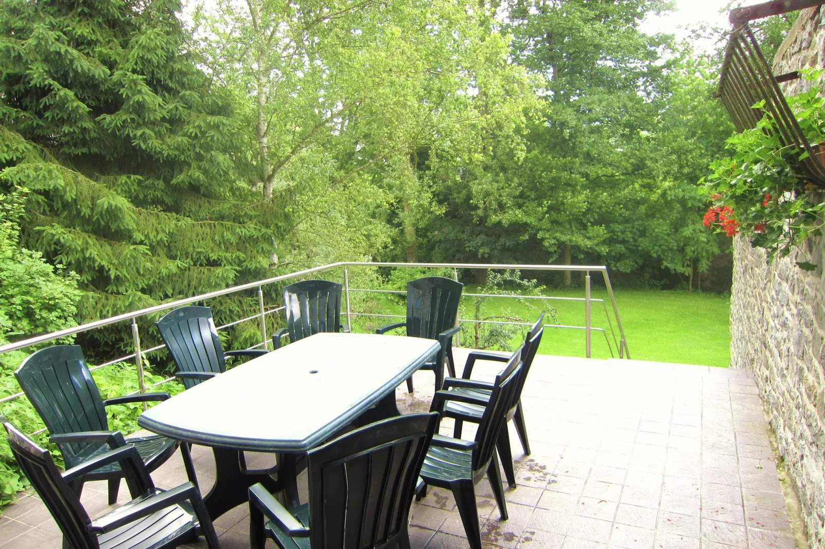 Gites du Viroin-Terrassenbalkon
