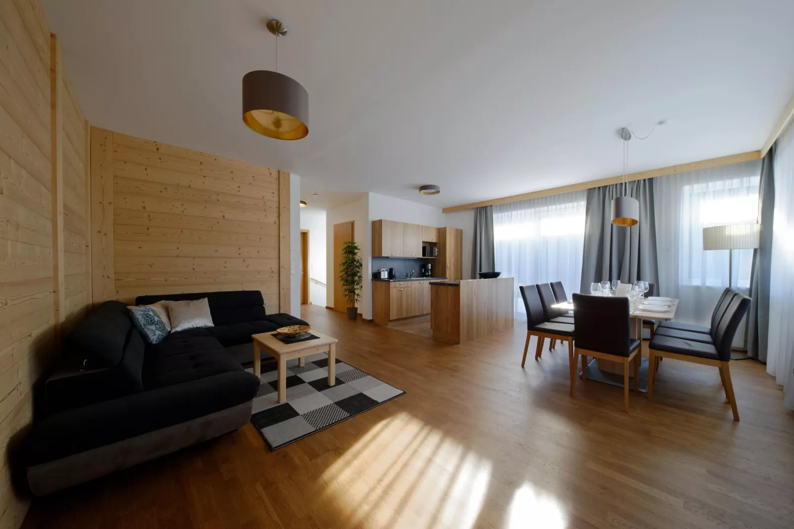 Naturpark Chalets 11-Living room
