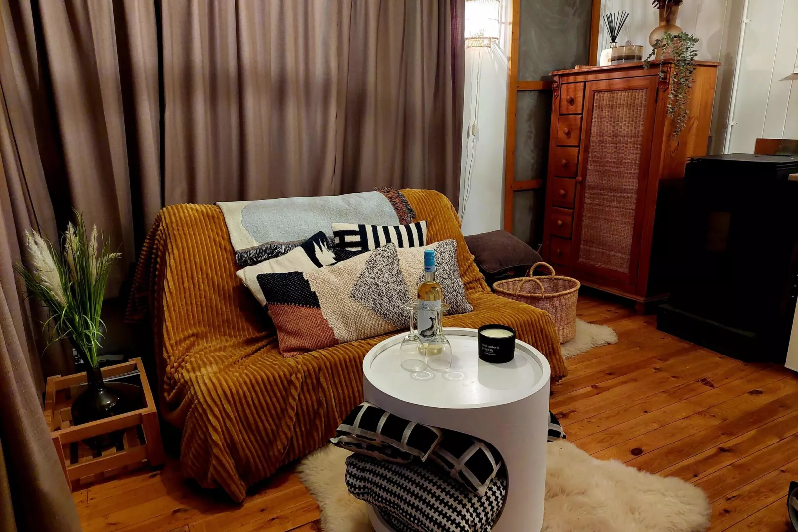 Casita La Luna-Living room