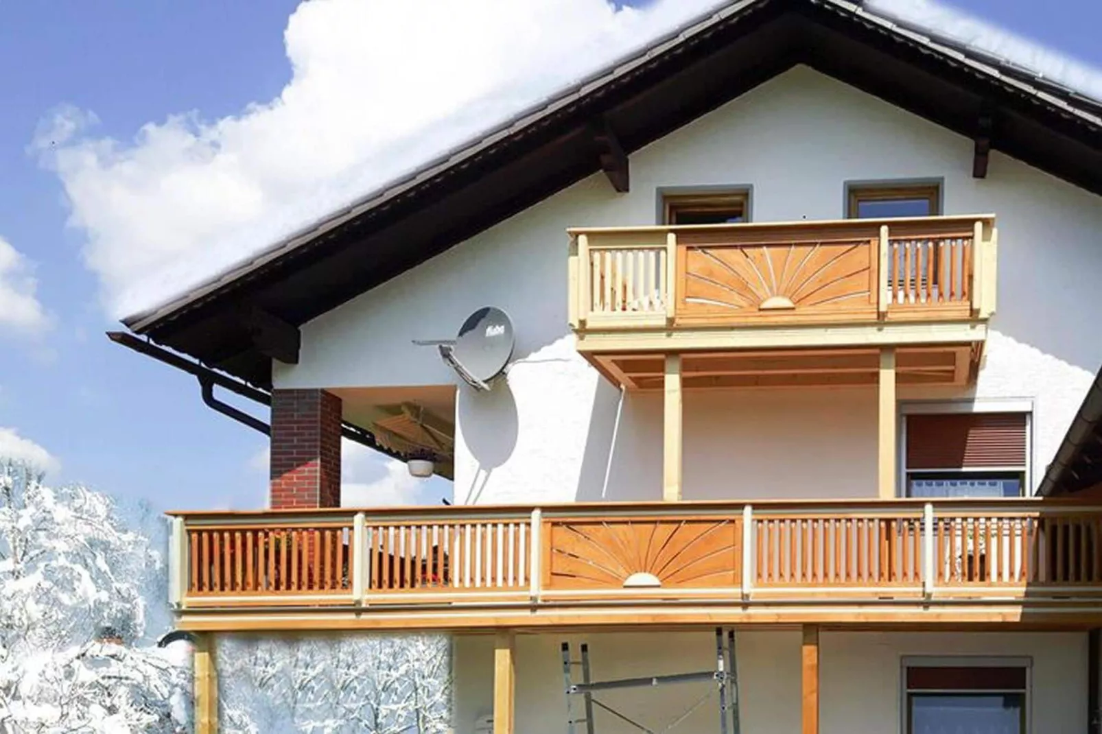 Ferienwohnung Langdorf-Exterior summer