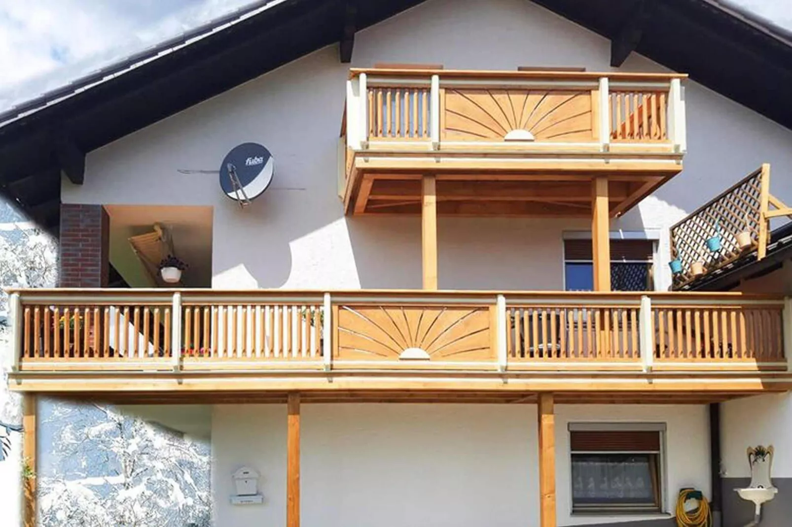 Ferienwohnung Langdorf-Exterior summer