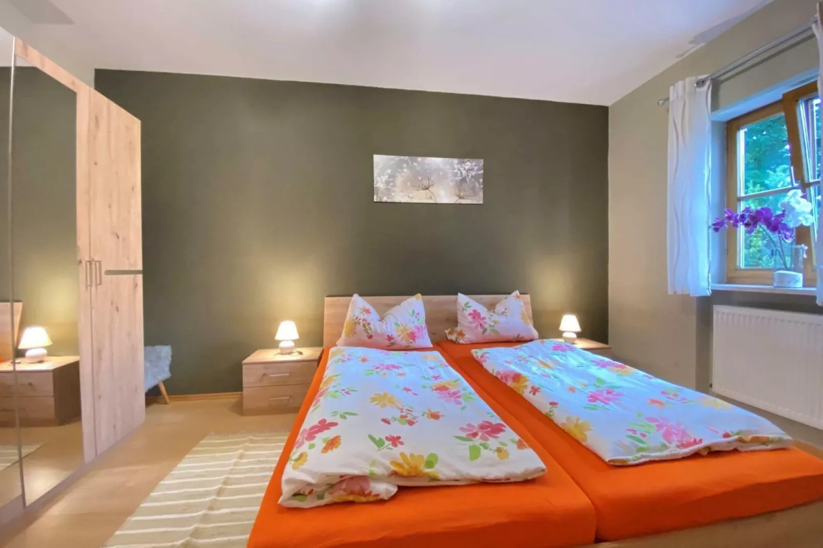 Holiday flats Haus am Wald Zenting-Wohnung für 4 Personen 56 qm-Chambre