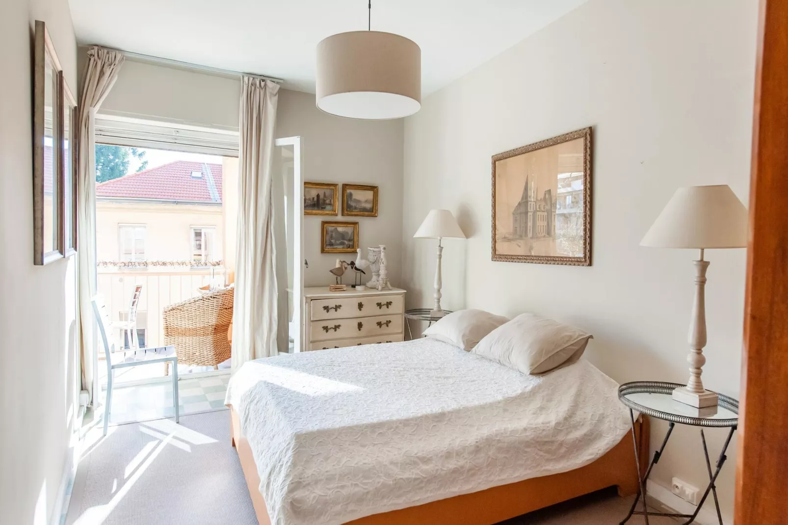 Charme à Menton-Bedroom