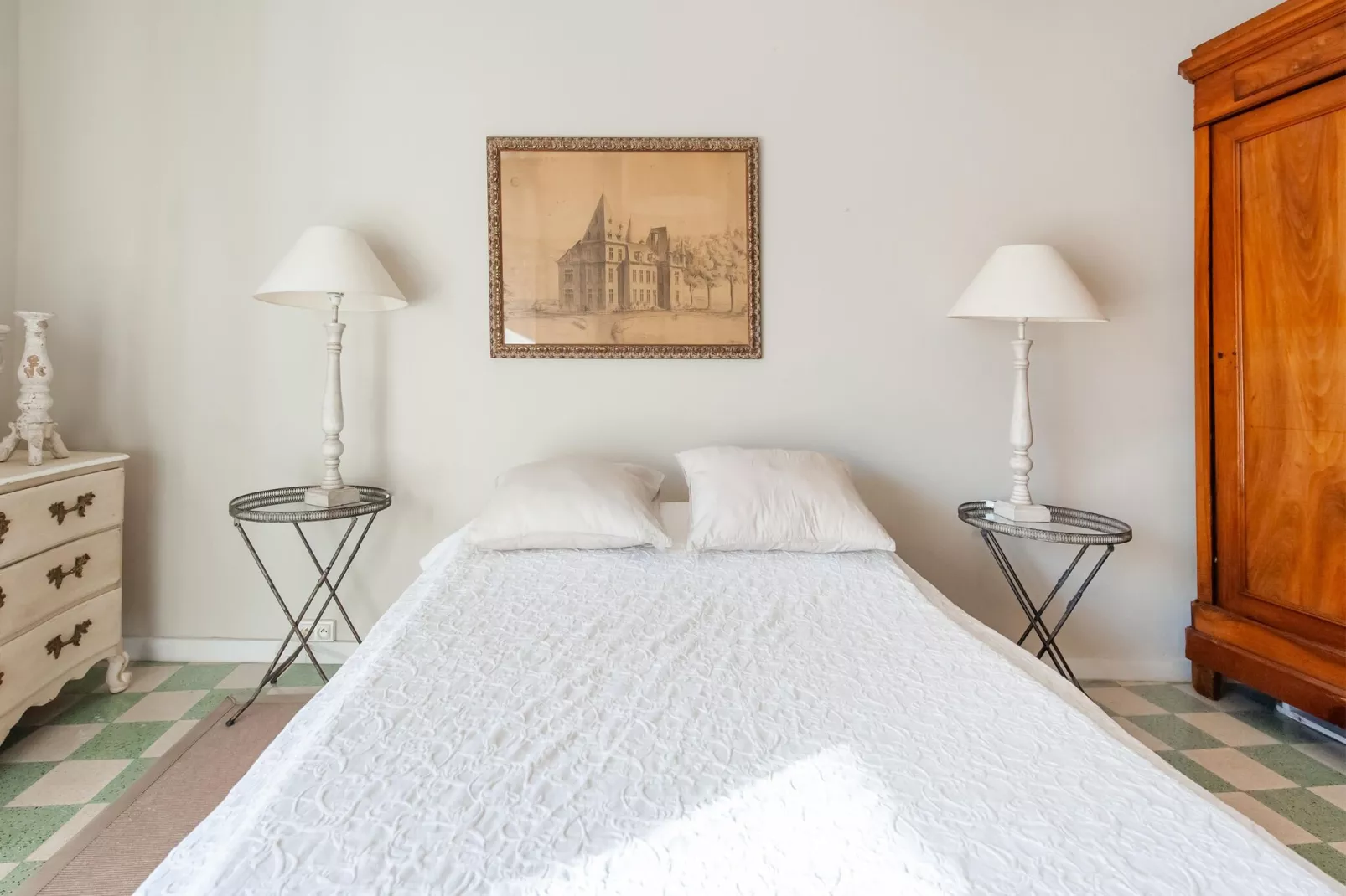 Charme à Menton-Bedroom