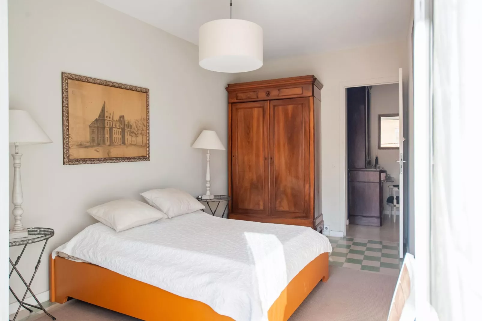 Charme à Menton-Bedroom