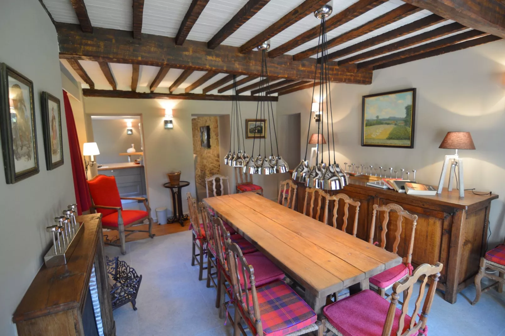 Les Houppias-Dining room