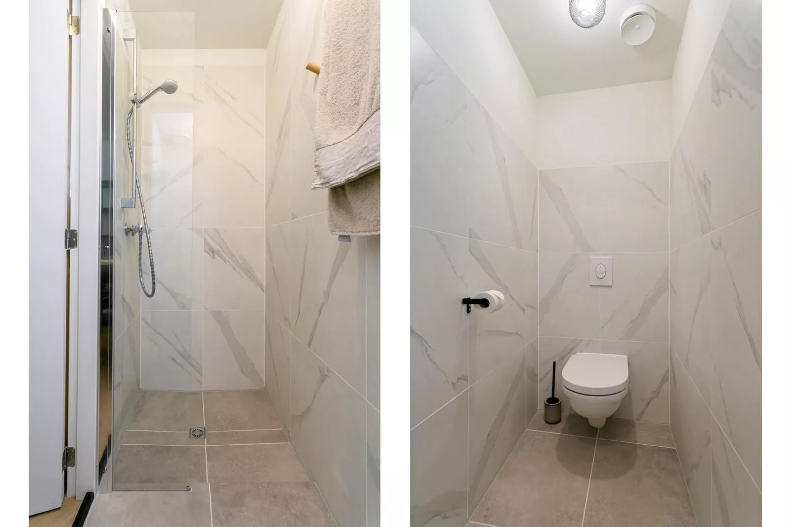 Duosuite Sand-Badezimmer