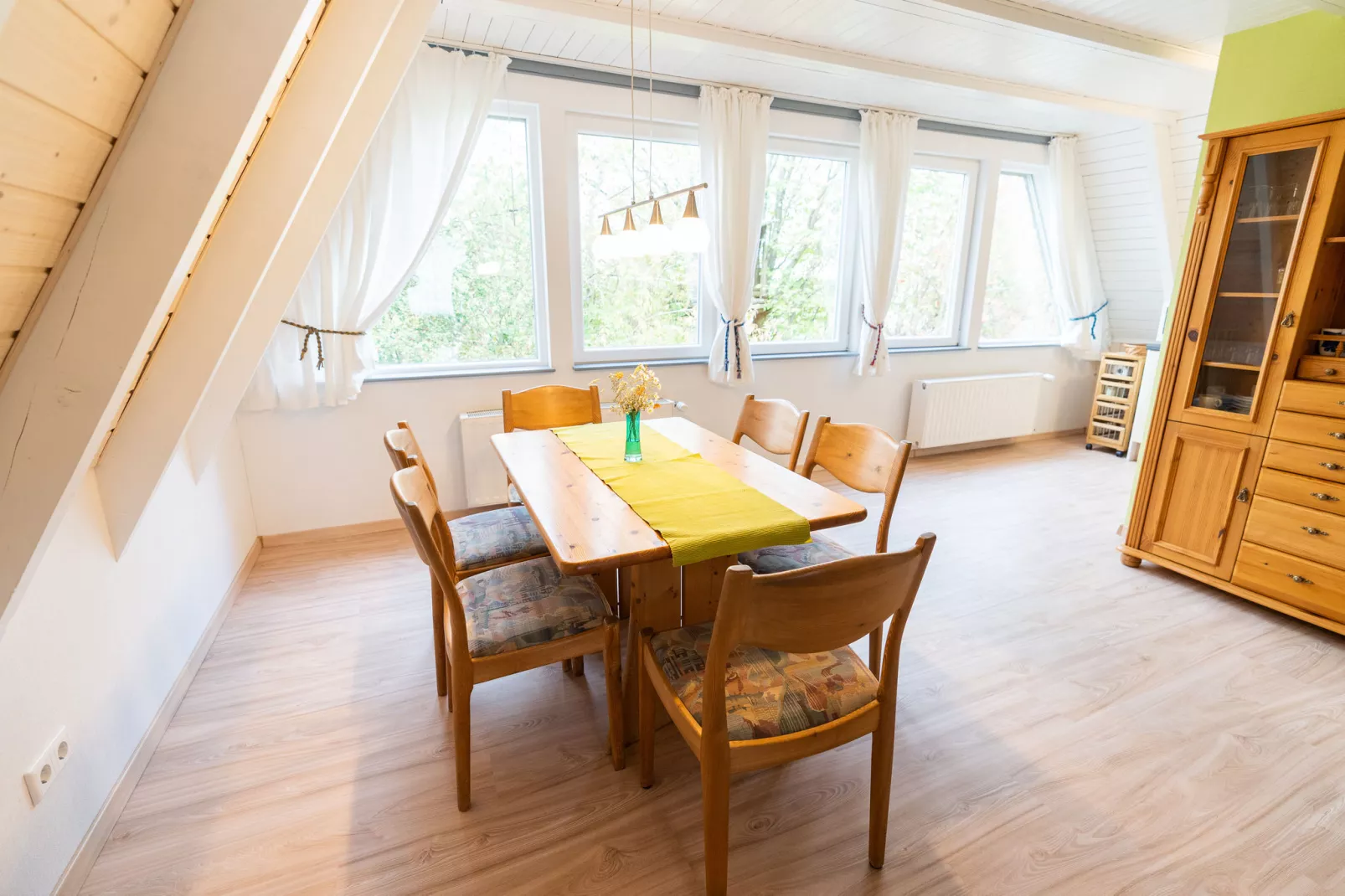 Holiday home in Bestwig with private garden-Dining room