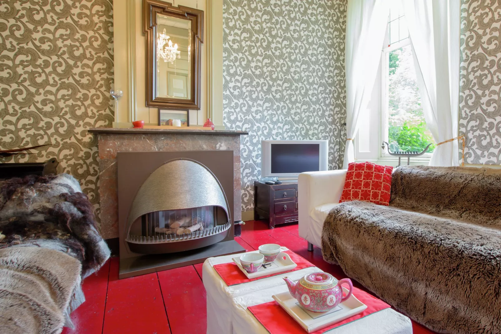 De Goudsbloem-Living room
