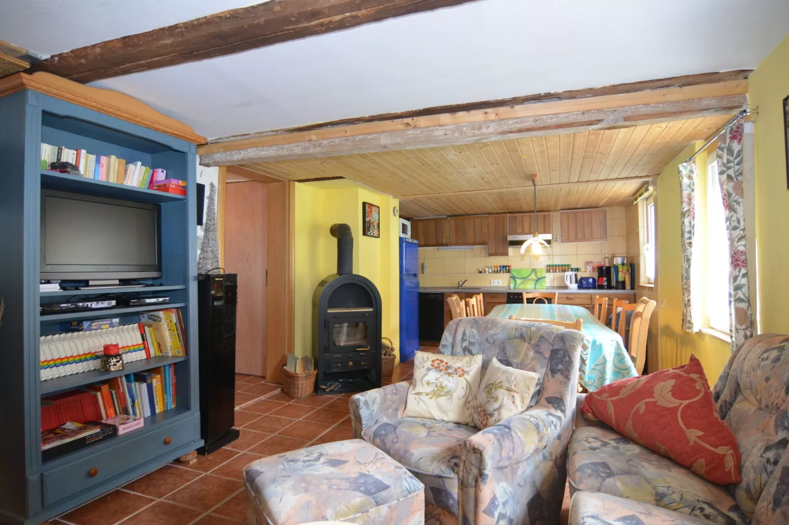 Chalet am Bergflüsschen-Living room