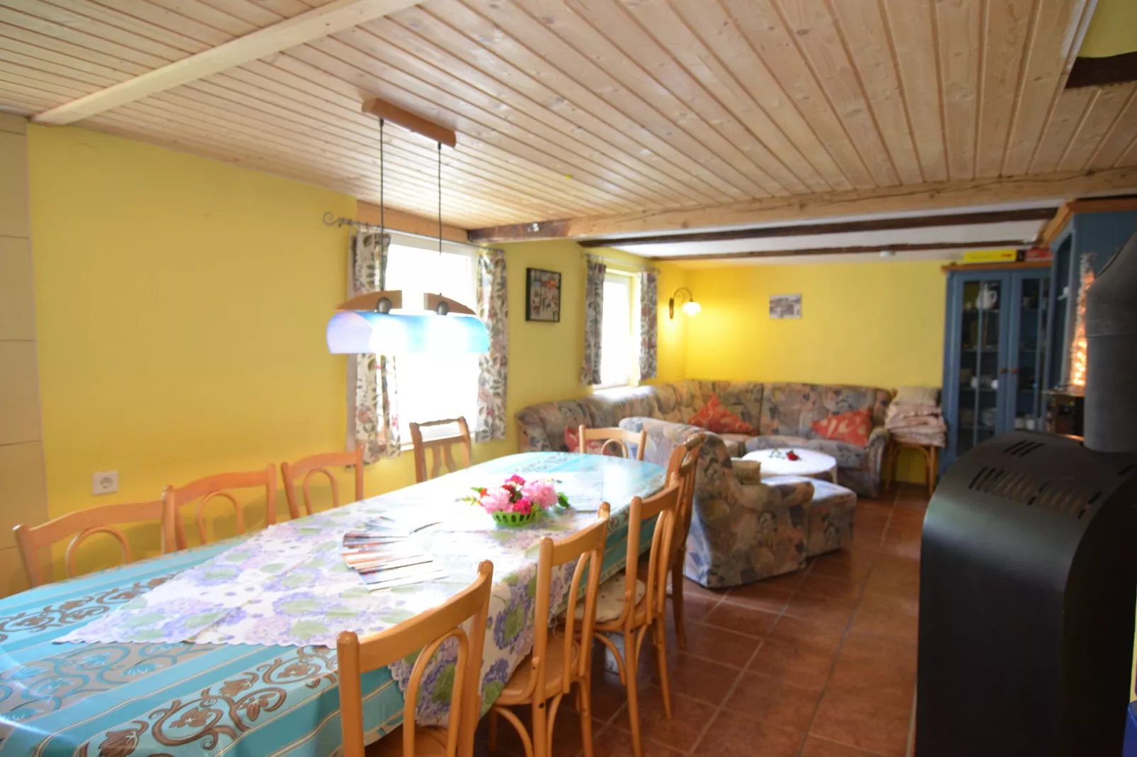 Chalet am Bergflüsschen-Dining room