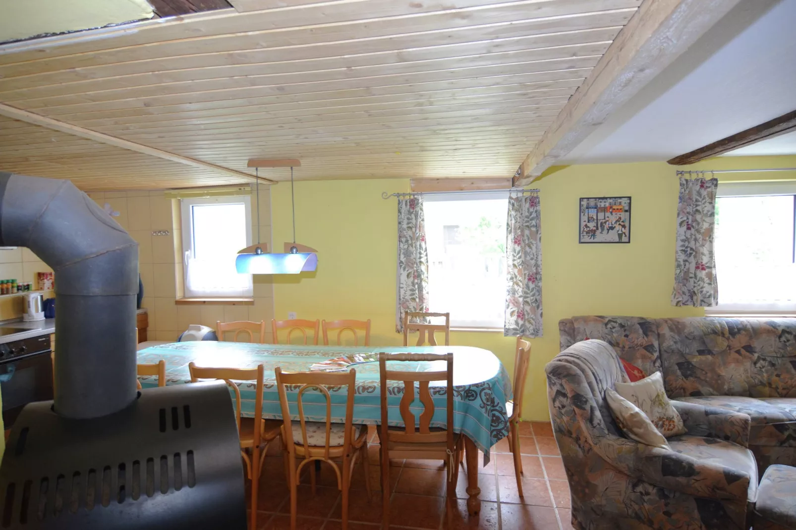 Chalet am Bergflüsschen-Dining room