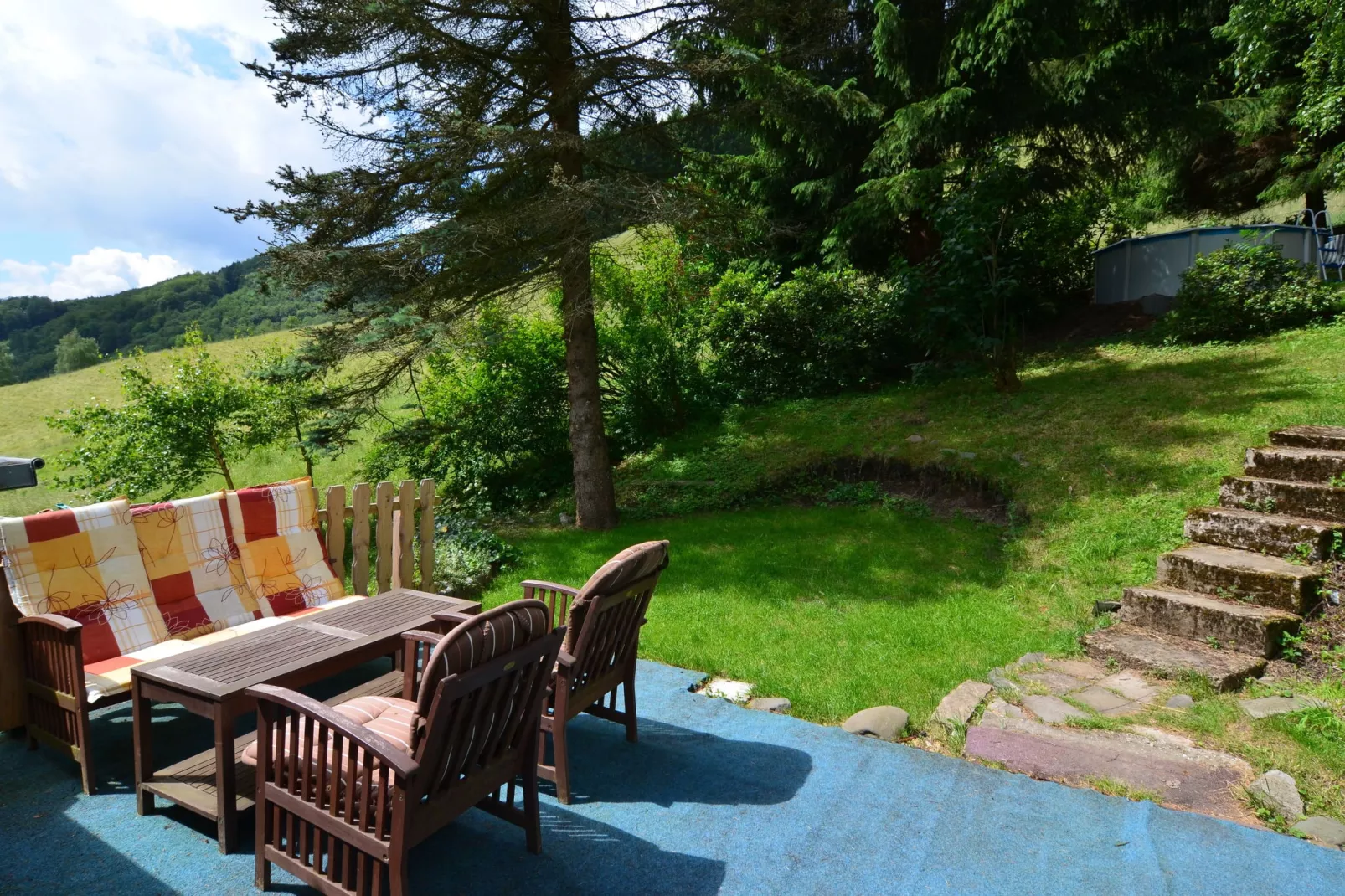 Grand Chalet am Bergflüsschen-Terrace balcony