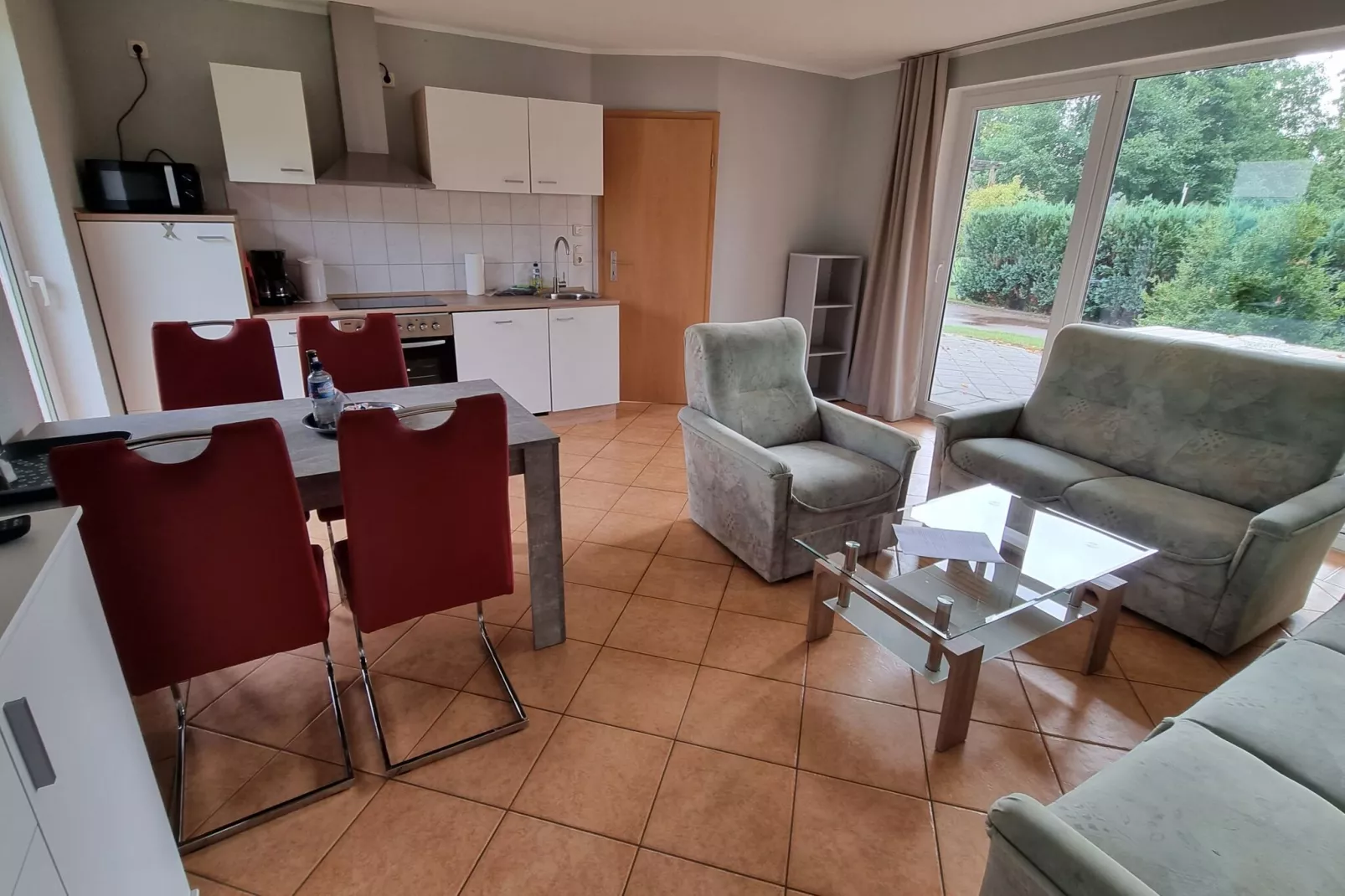 Reihenbungalow Nr 7 / Belegung 4 Personen-Living room