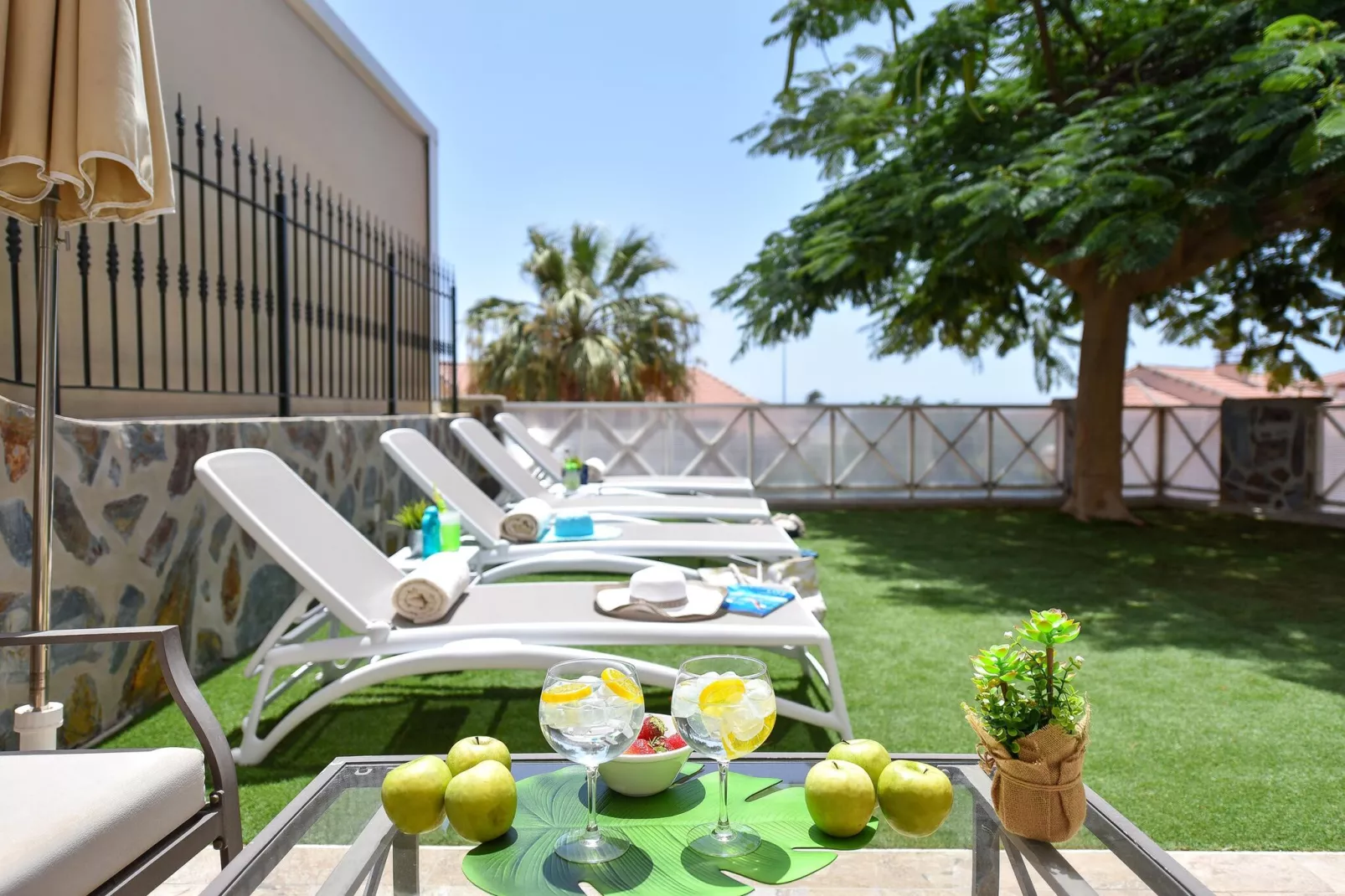 Chalet Santa Ana 15-Jardin d'été