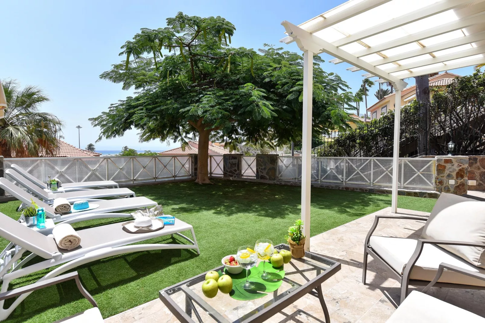 Chalet Santa Ana 15-Jardin d'été