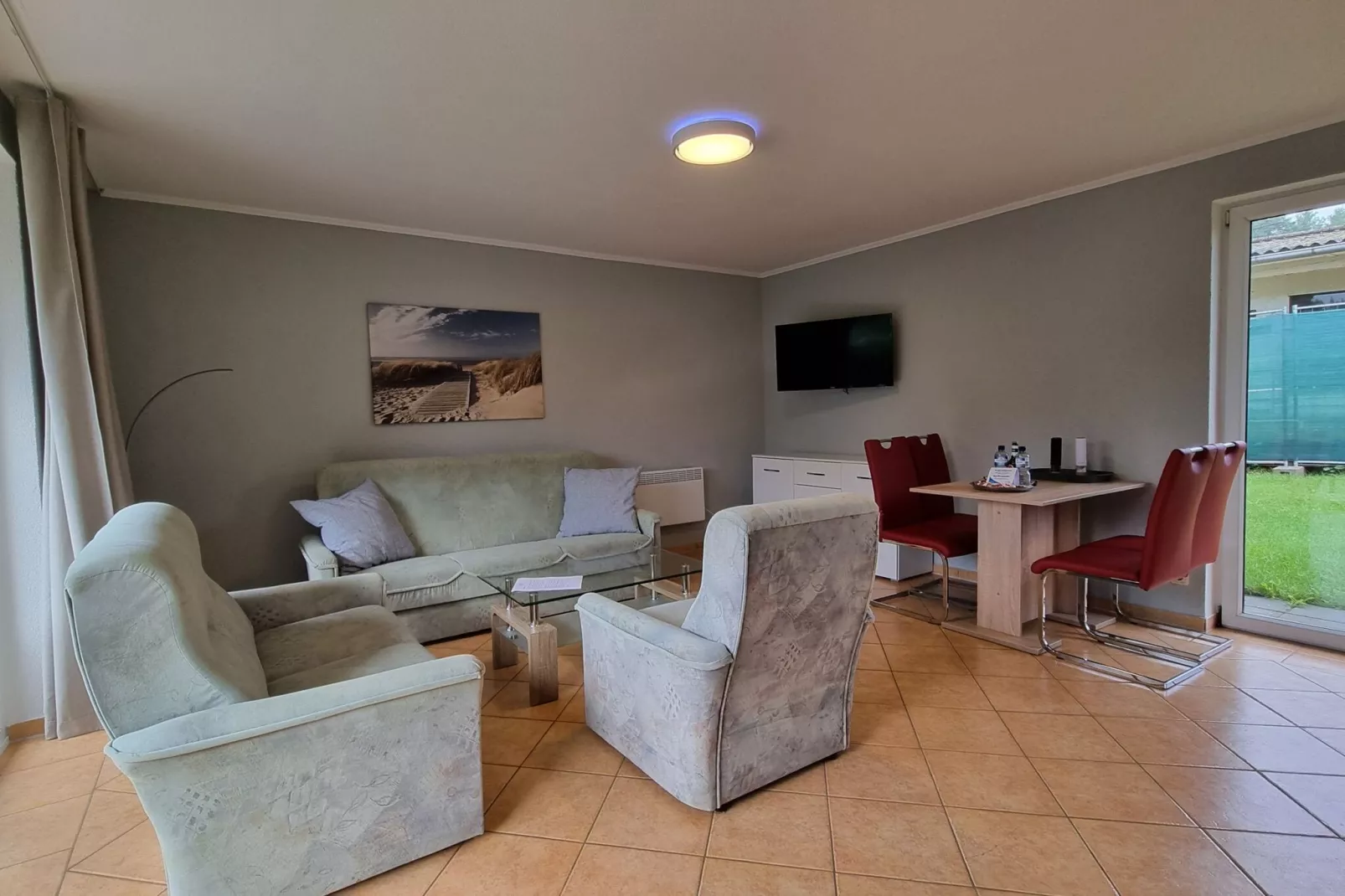 Reihenbungalow Nr 7 / Belegung 4 Personen-Living room