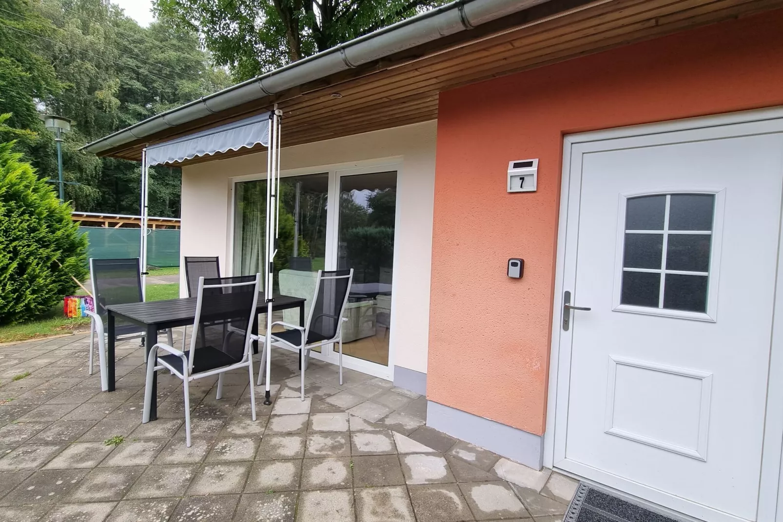 Reihenbungalow Nr 7 / Belegung 4 Personen-Terrace balcony