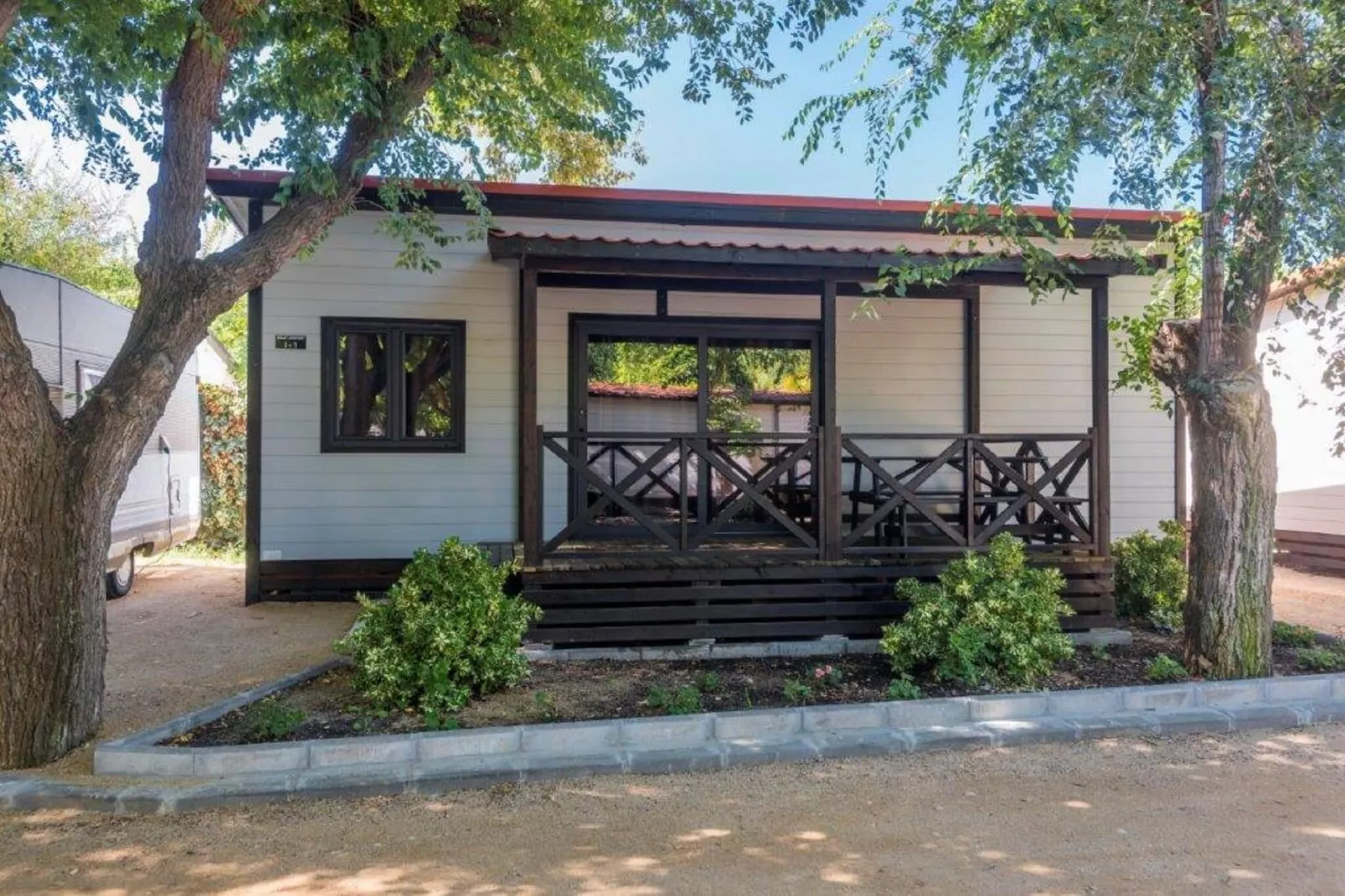Camping Solmar - XALET CONFORT-Exterior summer