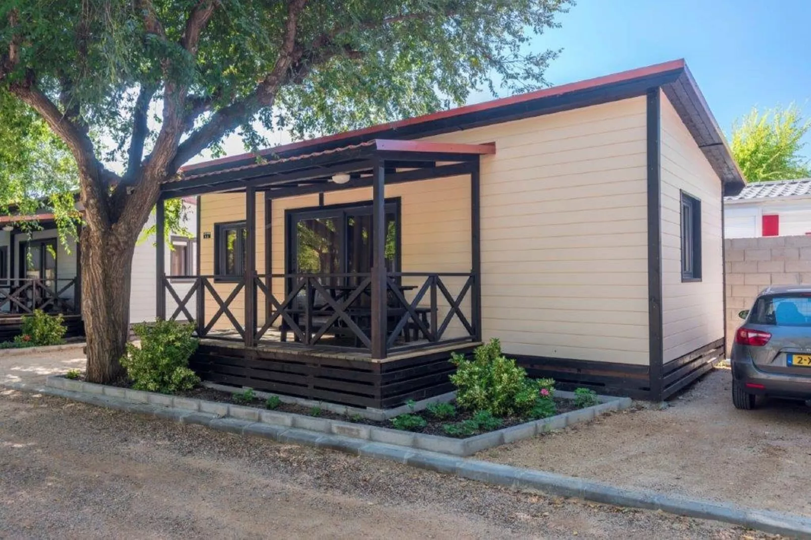 Camping Solmar - XALET CONFORT-Exterior summer