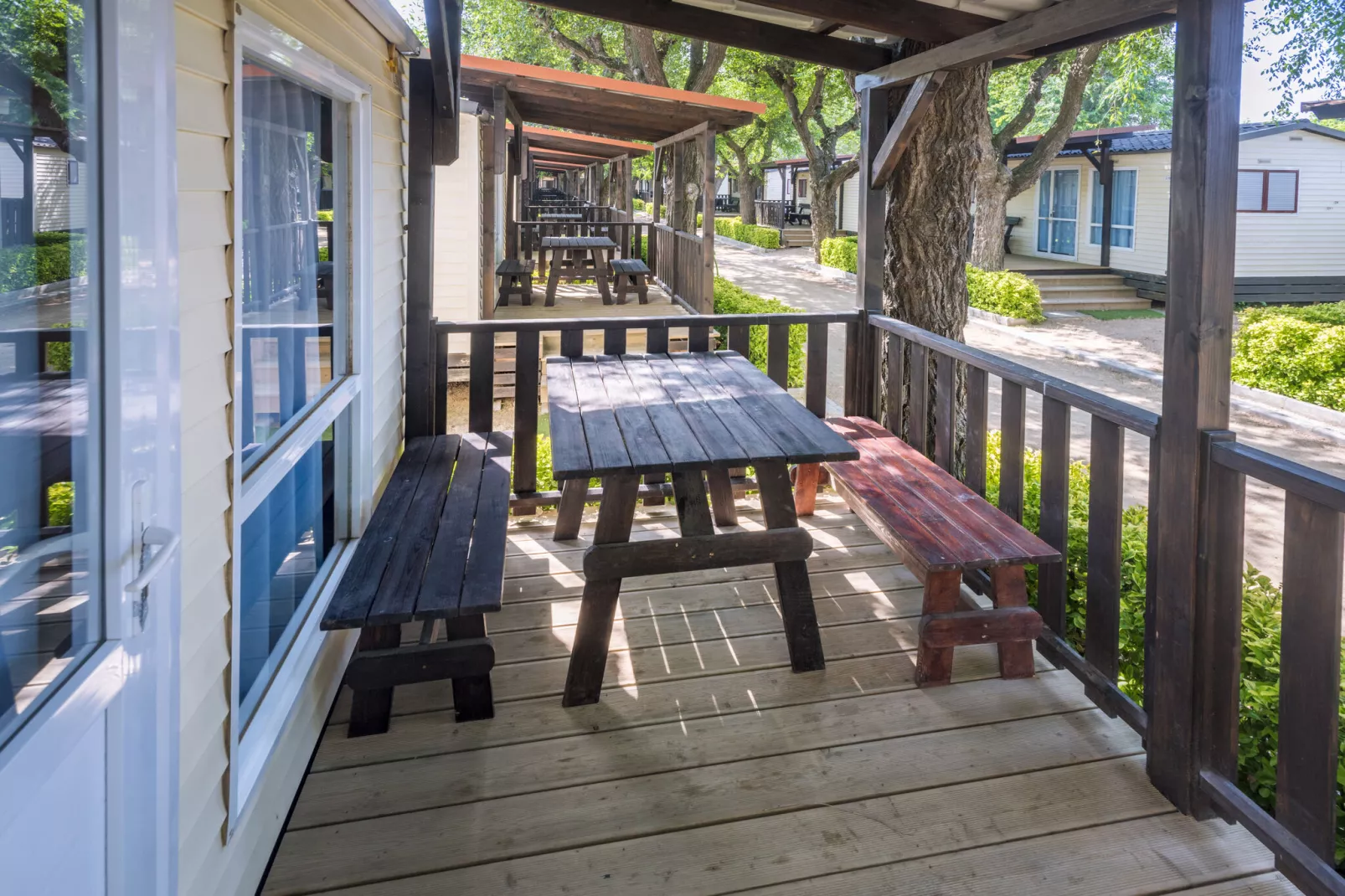 Camping Solmar-COTTAGE-Terrace balcony
