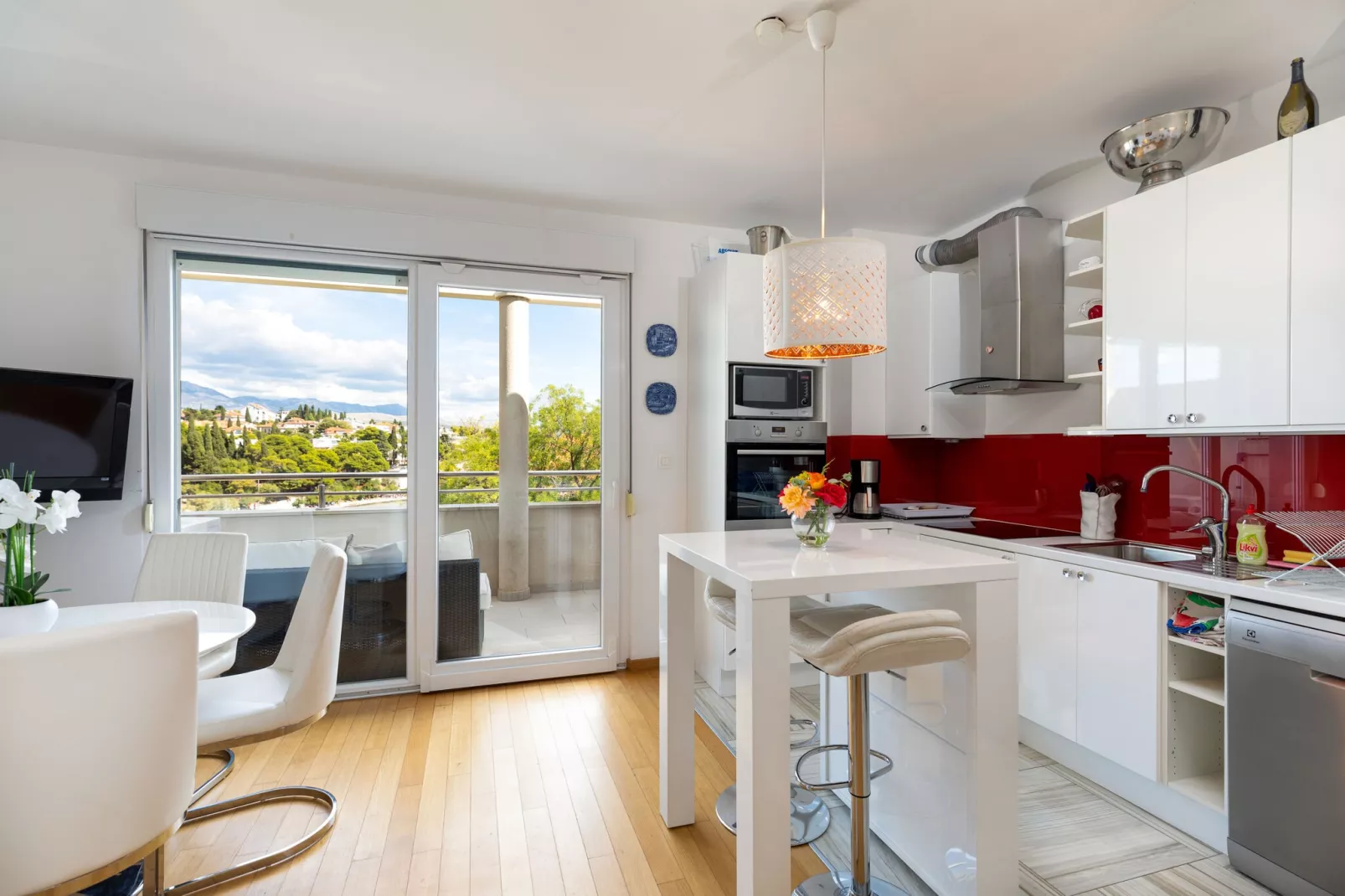 Apartment Bacvice-Küche