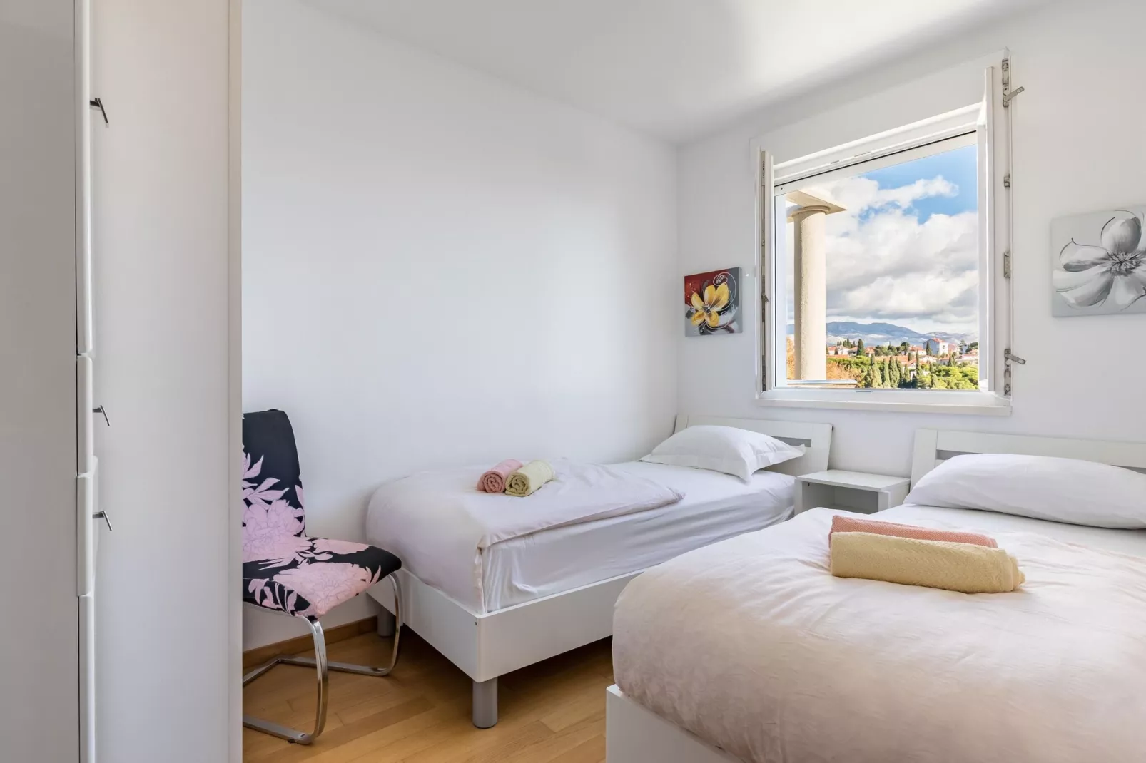 Apartment Bacvice-Schlafzimmer