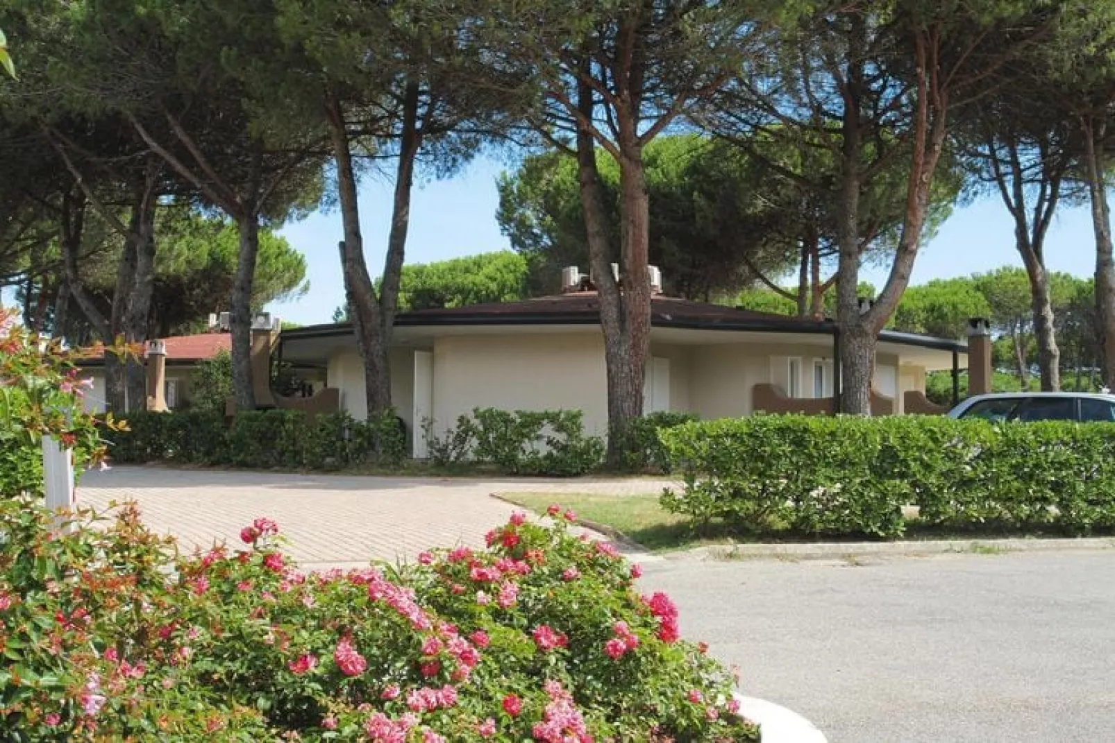 Holiday resort Villaggio Tivoli Bibione Spiaggia-Typ 2/37qm / 2-Zimmer-App auf 1 Etage-Gärten Sommer