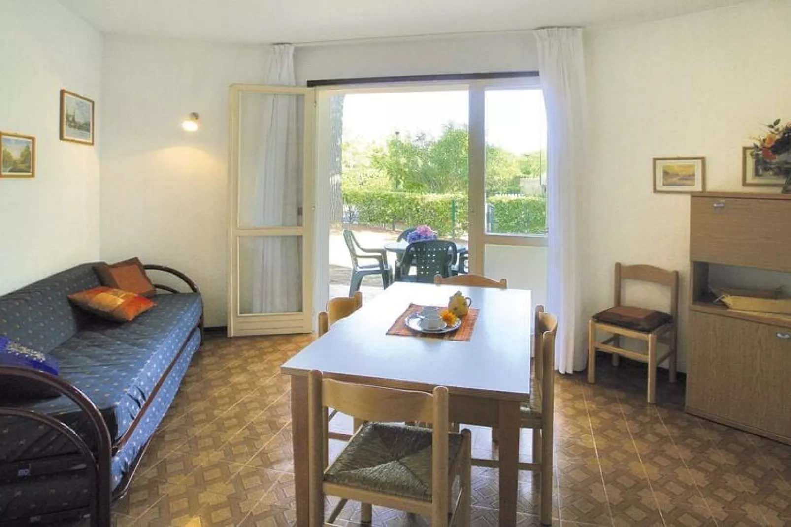 Holiday resort Villaggio Tivoli Bibione Spiaggia-Typ 2/37qm / 2-Zimmer-App auf 1 Etage-Wohnzimmer