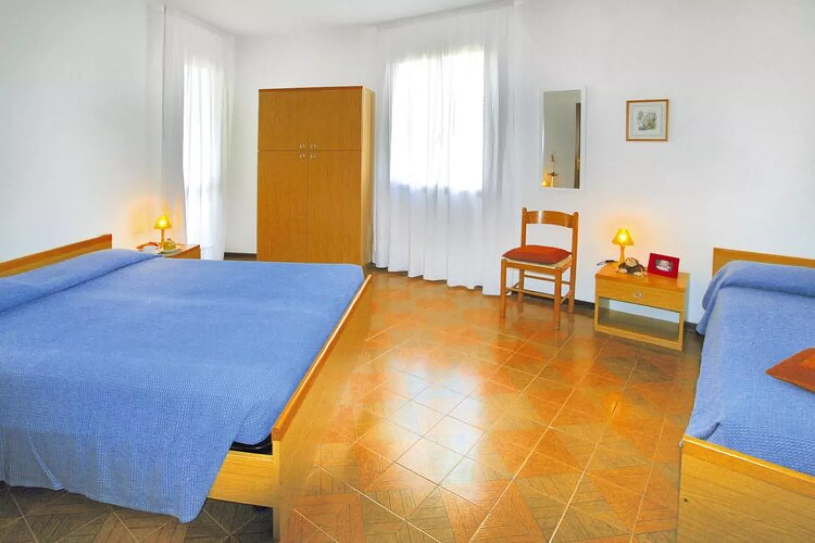 Holiday resort Villaggio Tivoli Bibione Spiaggia-Typ 2/37qm / 2-Zimmer-App auf 1 Etage-Schlafzimmer