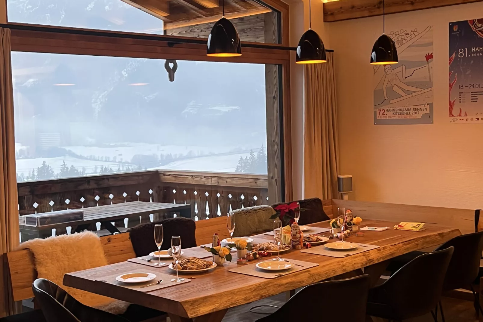 Chalet Ochsenbug-Salle à manger