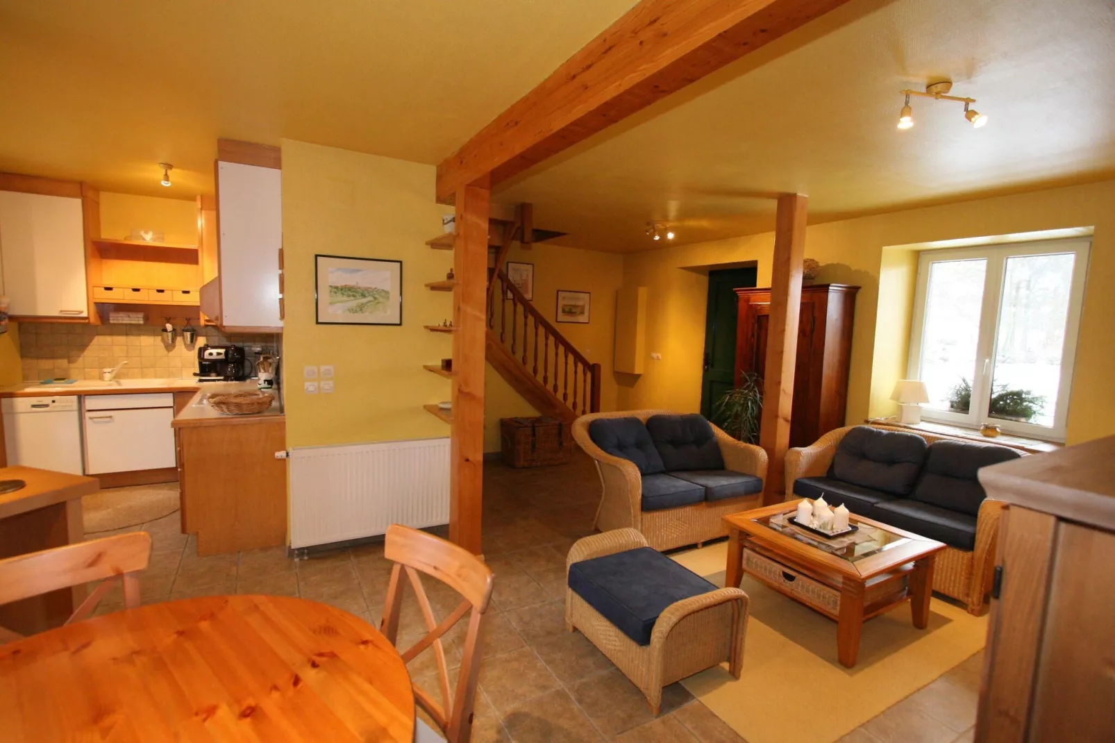 Holiday farm Kindwiller / Type B - Maison 90 qm-Salon
