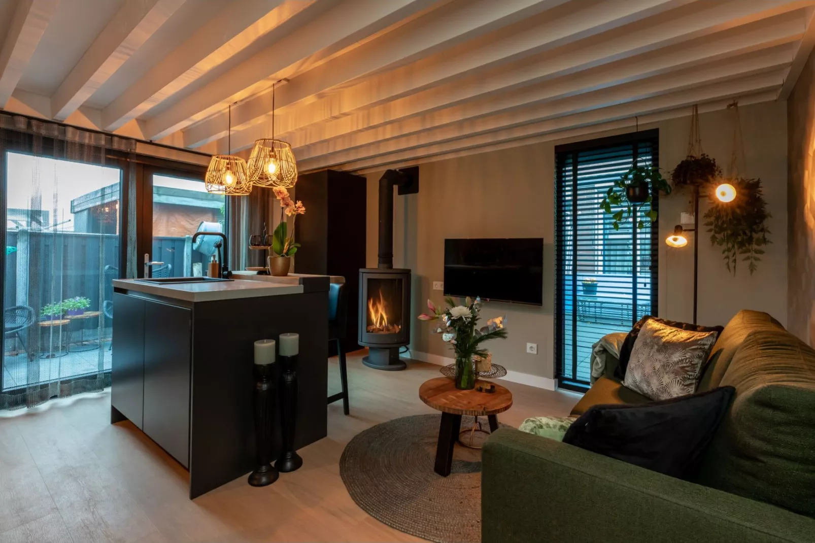 Vakantiehuis - Zoutelande 'Bon Bini'-Wohnzimmer