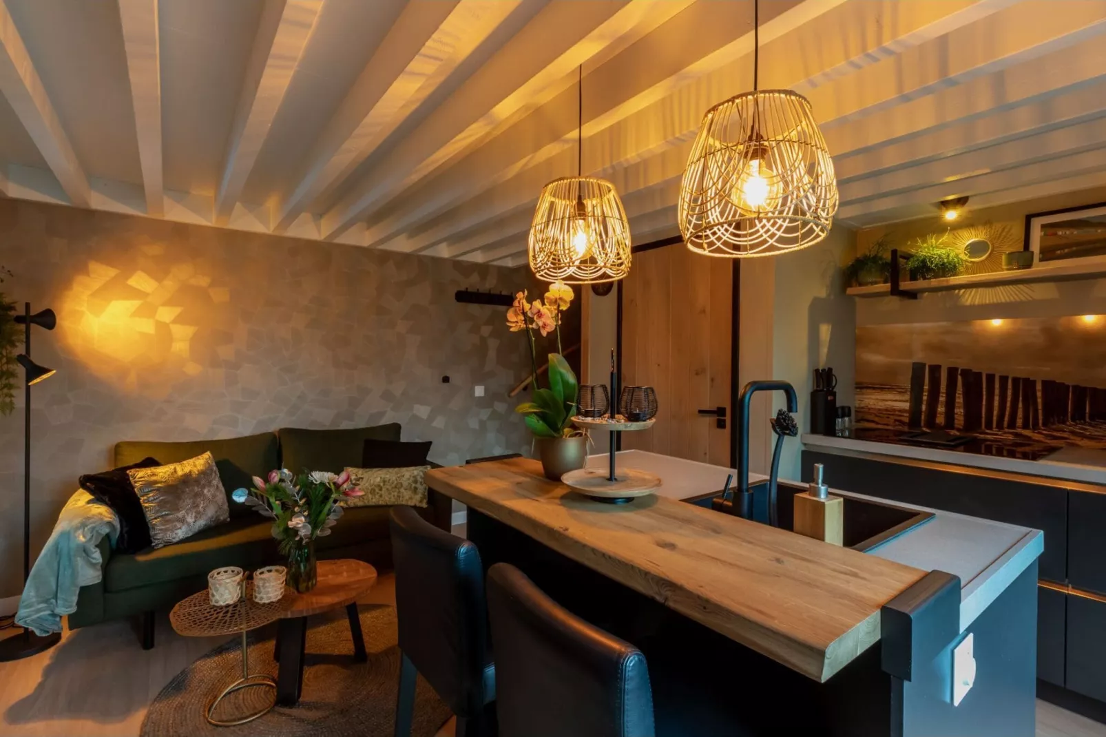 Vakantiehuis - Zoutelande 'Bon Bini'-Wohnzimmer