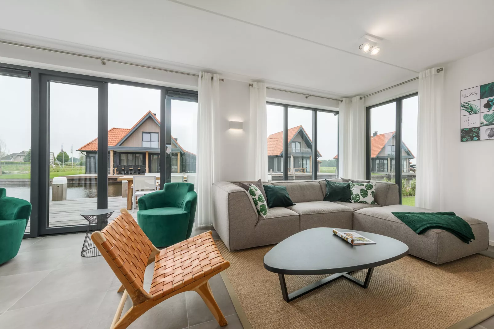 Waterstaete Ossenzijl 2-Living room