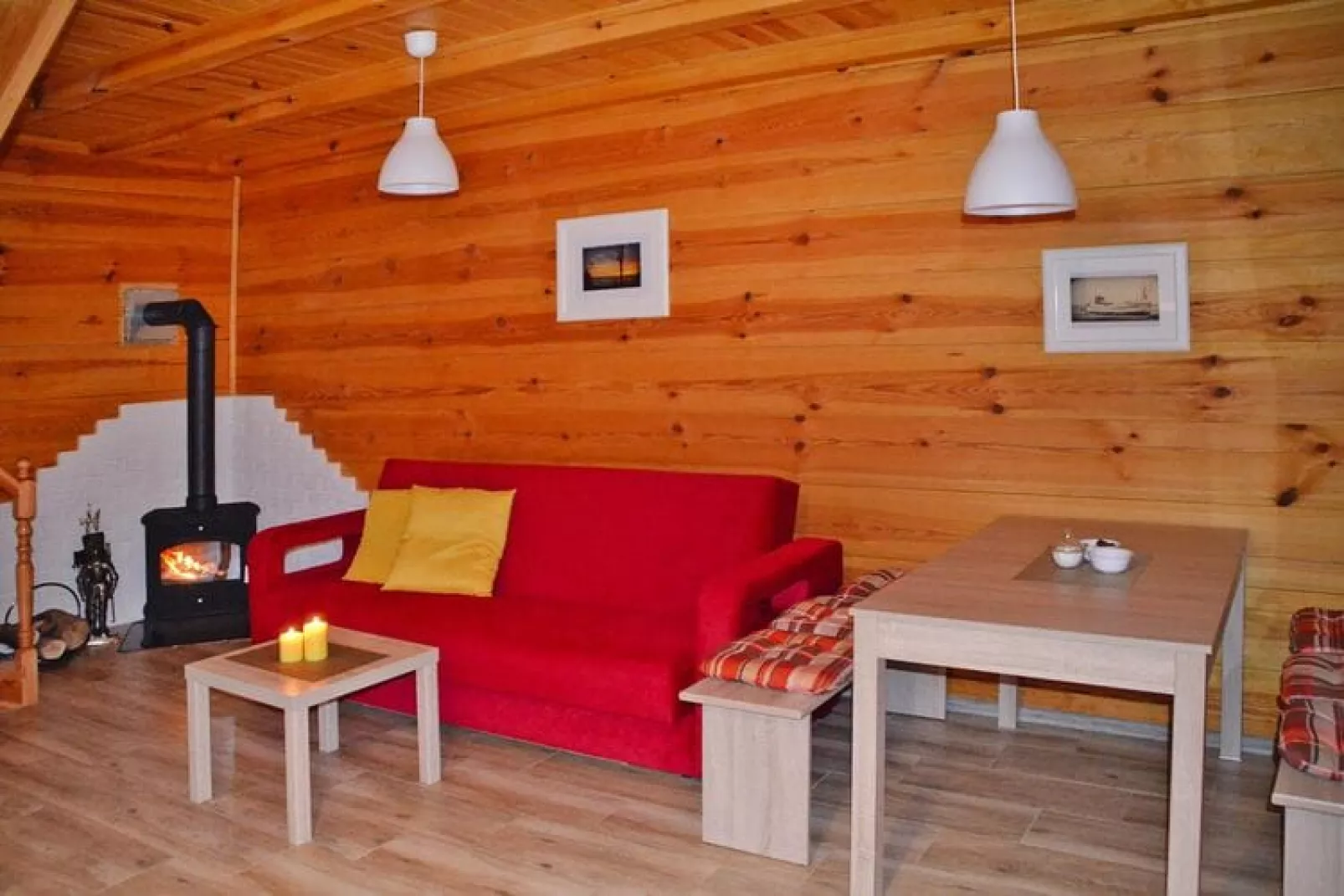 Semi-detached house, Niechorze-72 qm, 6 Pers.-Living room