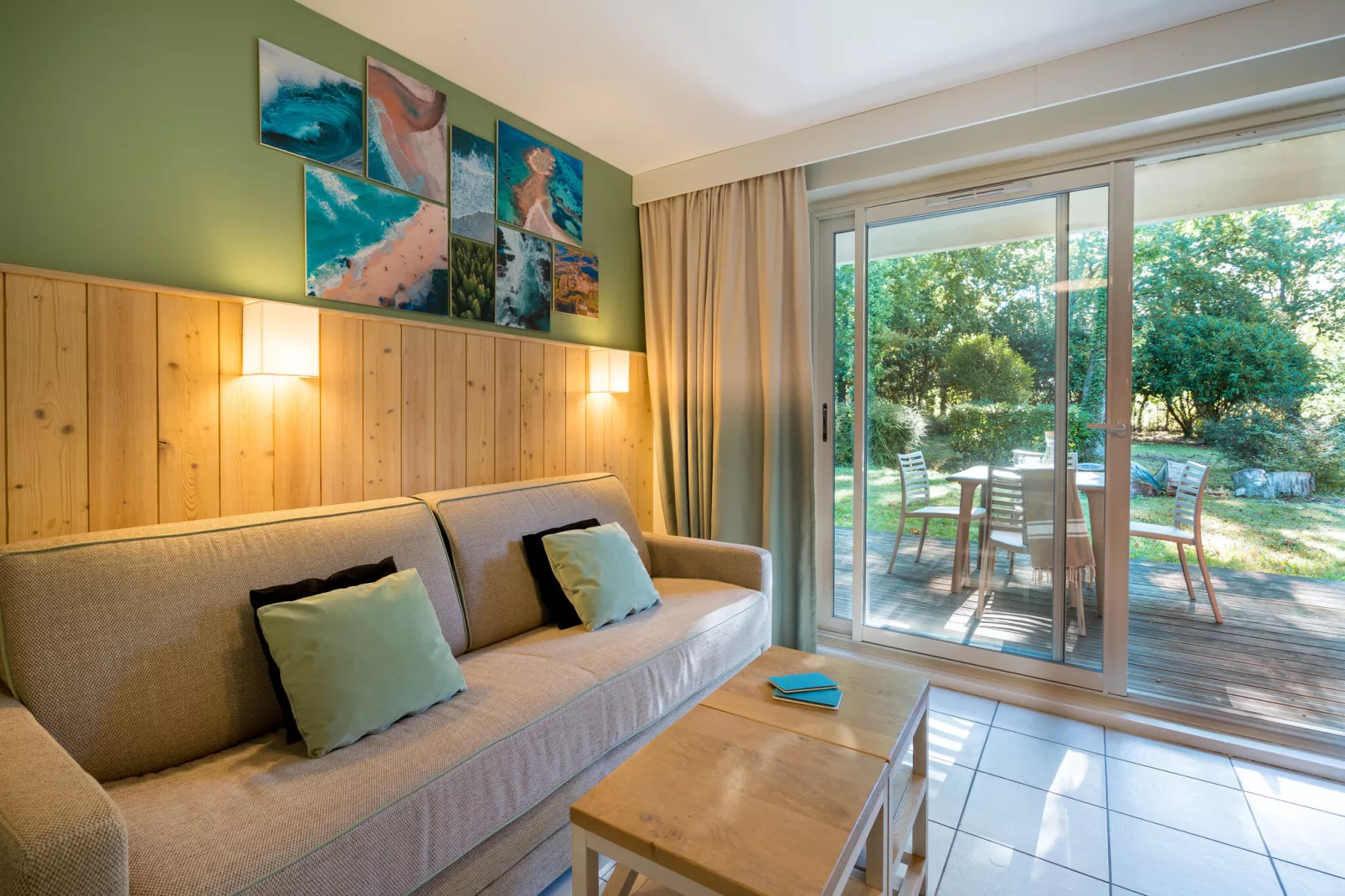 Residence Le Domaine du Bois de la Grée Pornichet - 24 Standard 4 p - 1 bedroom-Salon