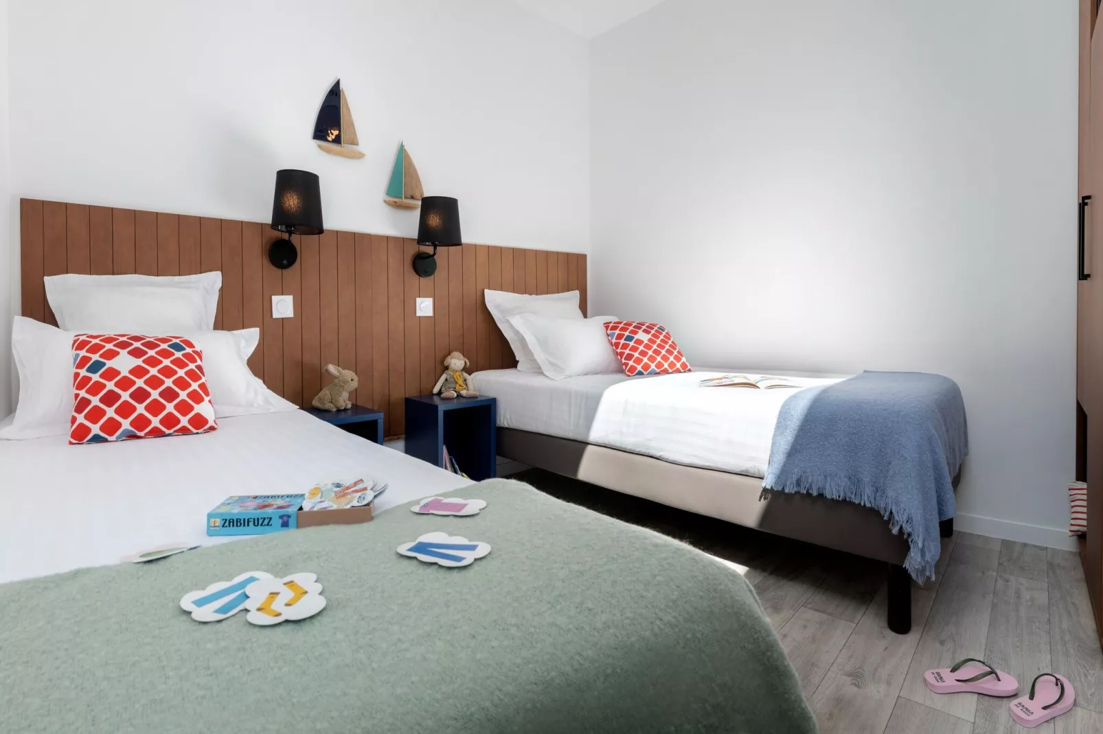 Residence Les Villas d'Olonne Les Sables d'Olonne   Maison 6 Standard 3 chambes - duplex - piscine individuelle-Bedroom