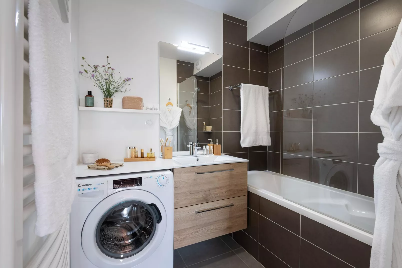 Residence Les Villas d'Olonne Les Sables d'Olonne   Maison 6 Standard 3 chambes - duplex - piscine individuelle-Bathroom