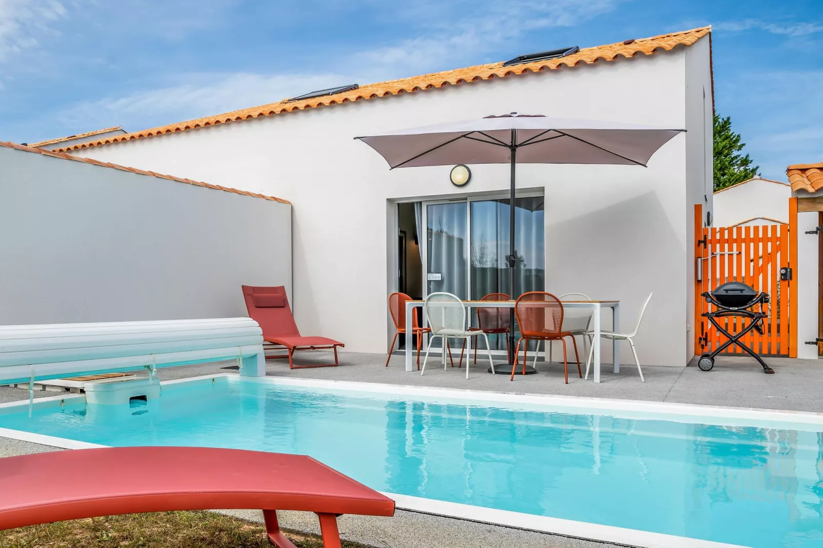 Residence Les Villas d'Olonne Les Sables d'Olonne   Maison 6 Standard 3 chambes - duplex - piscine individuelle-Exterior summer
