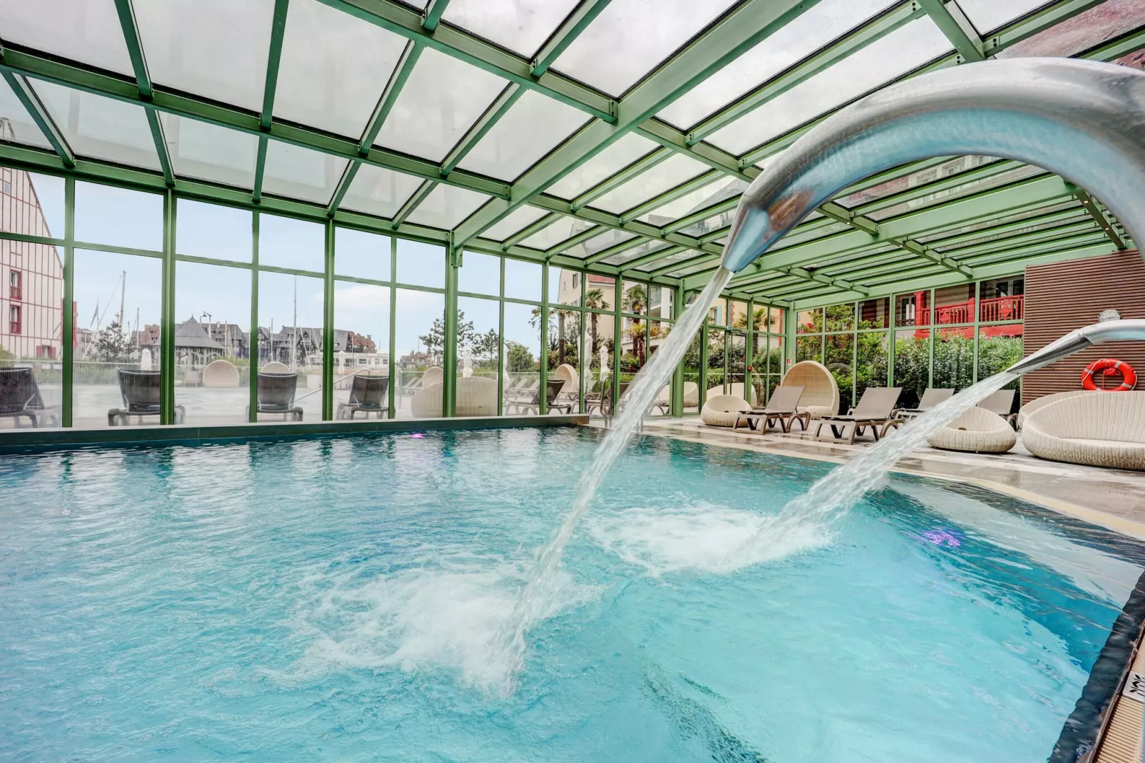 Residence Presqu'Ile de la Touques Deauville - 36 Standard Apt 6 p - 2 bedrooms - terrace or balcony-Pool