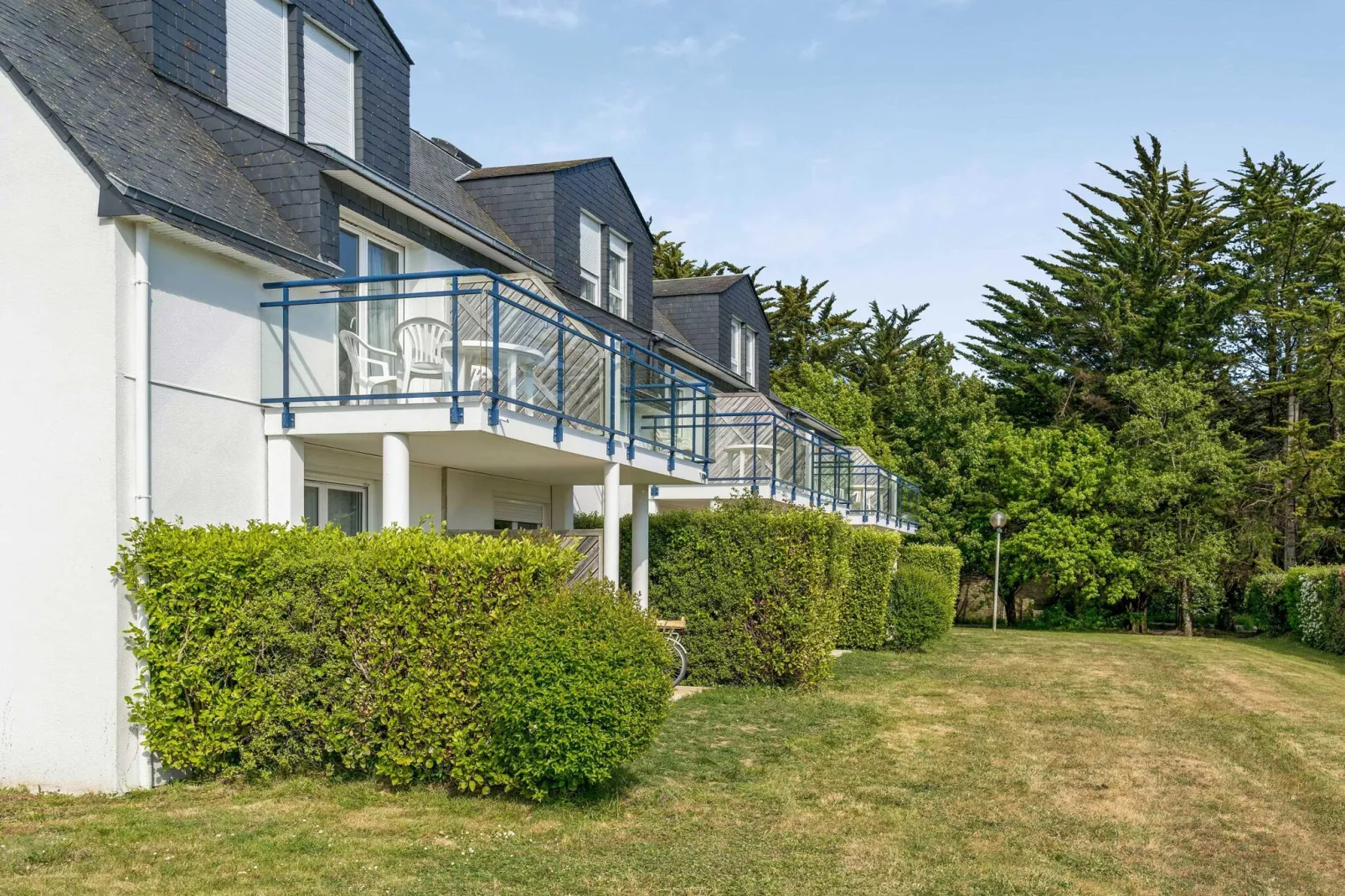 Residence La Voile d'Or L'Ile-aux-Moines // OVO12 - Studio 2 Standard - Terasse ou balcon-Außenbereich Winter