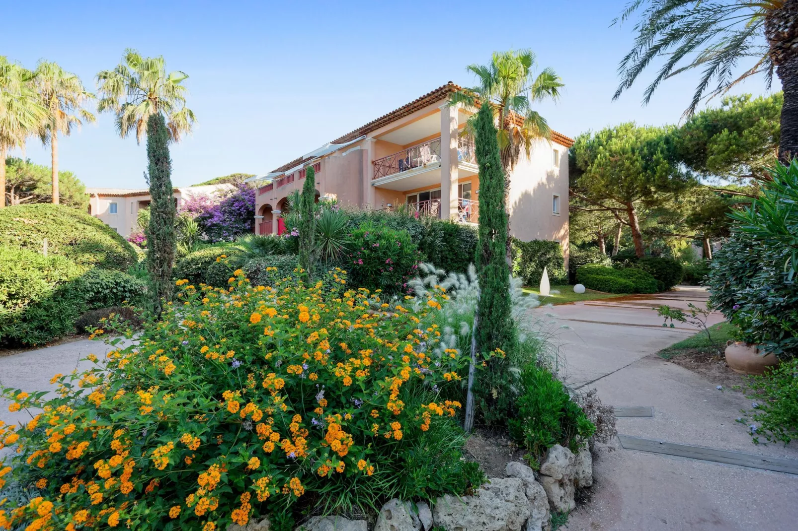 Residence La Pinède, Hyères-A7 Standard - Apt. 7 p. - 1 bedroom + 1 sleeping alcove-Park facilities