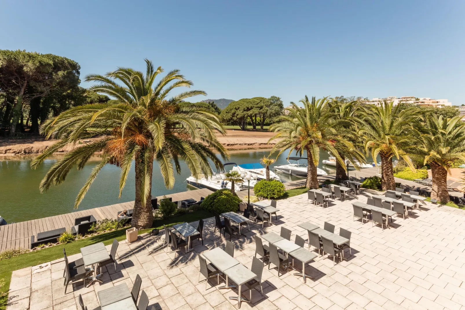 Residence Les Rives de Cannes Mandelieu Mandelieu-la-Napoule - 25 Standard - Apt 5 p - 1 bedroom-Parkeinrichtungen